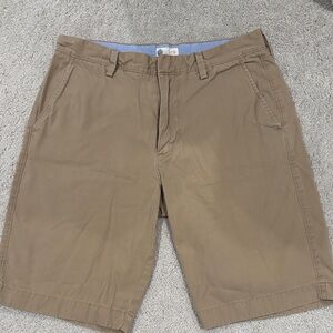 J. Crew Factory Men's Brown Flat Front Shorts